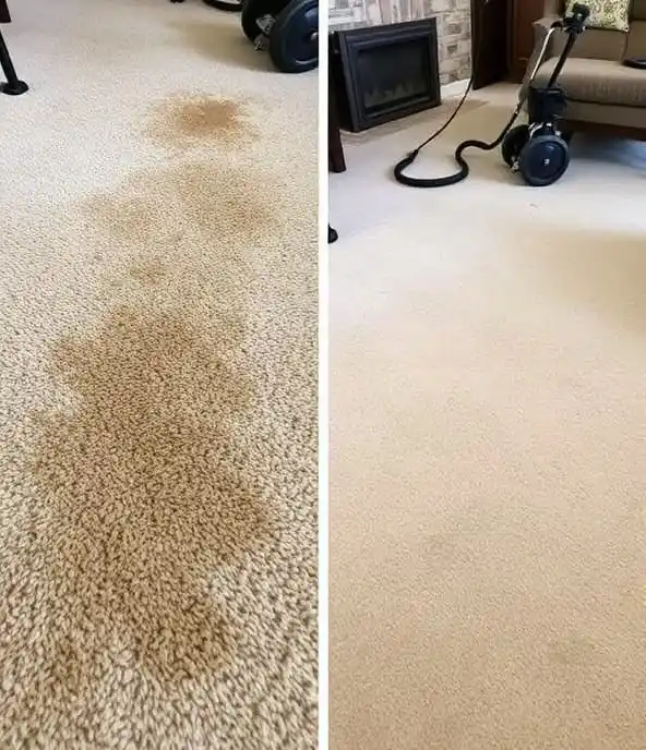 Pet stain removal